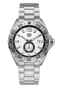  Shop Authentic Tag Heuer Formula 1 Calibre 6 Automatic White Dial Silver Steel Strap Watch for Men - WAZ2013.BA0842 - Luxxuri
