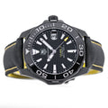 Tag Heuer Aquaracer Calibre 5 Automatic Black Dial Black Nylon Strap Watch for Men - WAY218A.FC6362