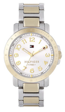  Shop Authentic Tommy Hilfiger Damen Silver Dial Two Tone Steel Strap Watch for Women - 1781398 - Luxxuri