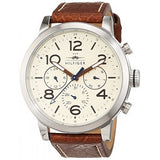  Shop Authentic Tommy Hilfiger Jake Multifunction White Dial Brown Leather Strap Watch for Men - 1791230 - Luxxuri