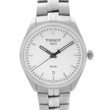  Shop Authentic Tissot PR 100 Quartz White Dial Silver Steel Strap Watch For Women - T101.410.11.031.00 - Luxxuri
