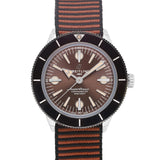  Shop Authentic Breitling Superocean Heritage '57 Outerknown Brown Dial Brown NATO Strap Watch for Men - A103703A1Q1W1 - Luxxuri