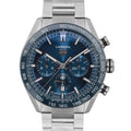  Shop Authentic Tag Heuer Carrera Chronograph Blue Dial Silver Steel Strap Watch for Men - CBN2A1A.BA0643 - Luxxuri