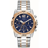  Shop Authentic Guess Commander Chronograph Blue Dial Two Tone Steel Strap Watch for Men - GW0056G5 - Luxxuri
