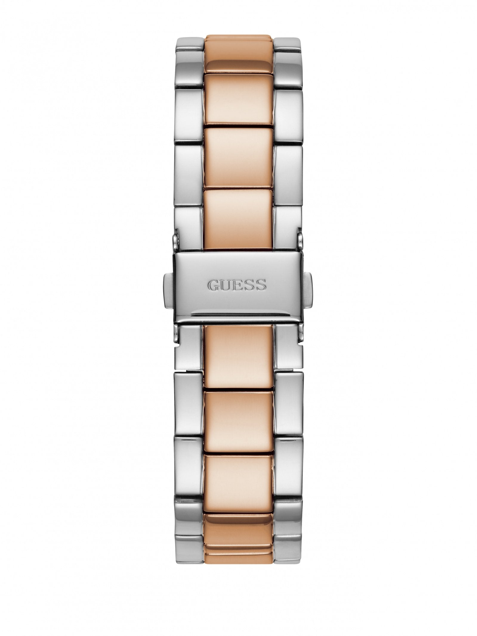  Shop Authentic Guess Mist Quartz Silver Dial Two Tone Steel Strap Watch For Women - W0443L4 - Luxxuri