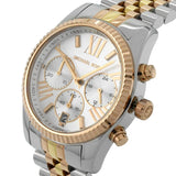  Shop Authentic Michael Kors Lexington Silver Dial Two Tone Steel Strap Watch for Women - MK5735 - Luxxuri