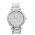 Shop Authentic Michael Kors Parker Silver Dial Silver Steel Strap Watch for Women - MK5925 - Luxxuri