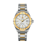  Shop Authentic Tag Heuer Aquaracer Automatic White Dial Two Tone Steel Strap Watch for Men - WAY2151.BD0912 - Luxxuri