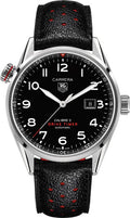  Shop Authentic Tag Heuer Carrera Calibre 5 Drive Timer Black Dial Black Leather Strap Watch for Men - WAR2A10.FC6337 - Luxxuri