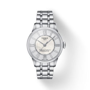  Shop Authentic Tissot Chemin Des Tourelles Powermatic 80 Helvetic Silver Dial Silver Steel Strap Watch For Women - T099.207.11.116.00 - Luxxuri