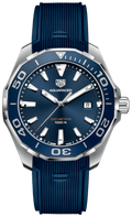  Shop Authentic Tag Heuer Aquaracer Quartz Blue Dial Blue Rubber Strap Watch for Men -  WAY101C.FC6153 - Luxxuri