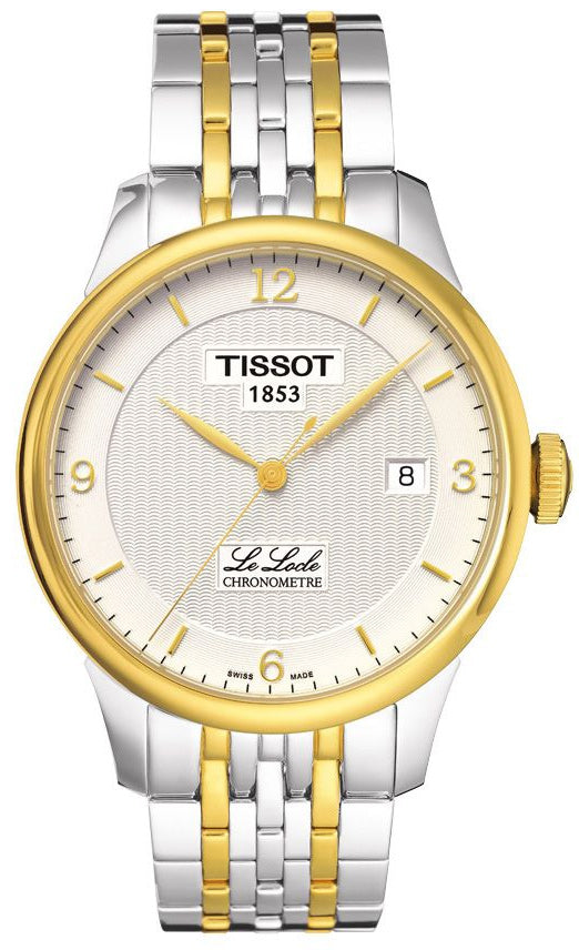  Shop Authentic Tissot Le Locle Automatic Silver Dial Two Tone Steel Strap Watch For Men - T006.408.22.037.00 - Luxxuri