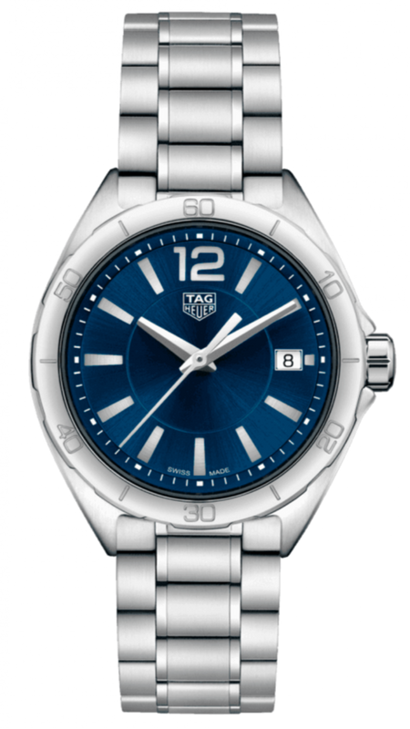  Shop Authentic Tag Heuer Formula 1 Quartz Blue Dial Silver Steel Strap Watch for Women - WBJ1312.BA0666 - Luxxuri