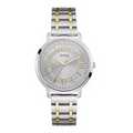  Shop Authentic Guess Montauk Silver Dial Two Tone Steel Strap Watch for Women - W0933L5 - Luxxuri
