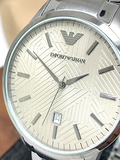  Shop Authentic Emporio Armani Renato Quartz Grey Dial Grey Steel Strap Watch For Men - AR11120 - Luxxuri