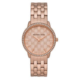  Shop Authentic Michael Kors Argyle Quartz Rose Gold Dial Rose Gold Steel Strap Watch For Women - MK3156 - Luxxuri