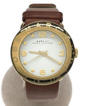  Shop Authentic Marc Jacobs Amy White Dial Brown Leather Strap Watch for Women - MBM8574 - Luxxuri