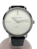  Shop Authentic Michael Kors Portia Quartz White Dial Black Leather Strap Watch For Women - MK2658 - Luxxuri
