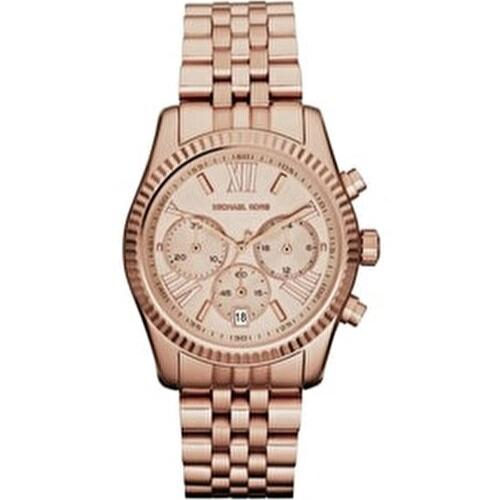  Shop Authentic Michael Kors Lexington Rose Gold Dial Rose Gold Steel Strap Watch for Women - MK5569 - Luxxuri
