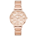  Shop Authentic Michael Kors Addyson Quartz Rose Gold Dial Rose Gold Steel Strap Watch for Women - MK4713 - Luxxuri