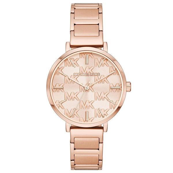  Shop Authentic Michael Kors Addyson Quartz Rose Gold Dial Rose Gold Steel Strap Watch for Women - MK4713 - Luxxuri