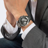  Shop Authentic Guess Equity Analog Black Dial Silver Steel Strap Watch For Men - GW0703G1 - Luxxuri