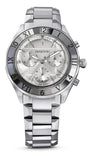  Shop Authentic Swarovski Dextera Chronograph Silver Dial Silver Steel Strap Watch for Women - 5641297 - Luxxuri