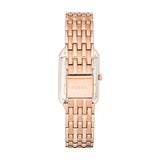  Shop Authentic Fossil Raquel Three Hand Date White Dial Rose Gold Steel Strap Watch For Women - ES5271 - Luxxuri