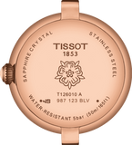  Shop Authentic Tissot Bellissima Small Lady White Dial Brown Leather Strap Watch For Women - T126.010.36.013.00 - Luxxuri