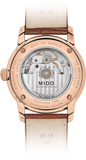  Shop Authentic Mido Baroncelli III Automatic Blue Dial Brown Leather Strap Watch For Men - M8600.3.15.8 - Luxxuri