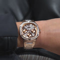  Shop Authentic Guess Duchees Quartz Rose Gold Dial Rose Gold Steel Strap Watch For Women - GW0558L3 - Luxxuri