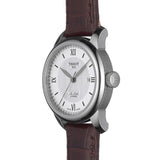  Shop Authentic Tissot T Classic Le Locle Automatic Silver Dial Brown Leather Strap Watch For Women - T006.207.16.038.00 - Luxxuri