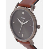  Shop Authentic Fossil The Minimalist 3H Grey Dial Brown Leather Strap Watch for Men - FS5479 - Luxxuri