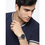  Shop Authentic Fossil The Commuter Black Dial Silver Steel Strap Watch for Men - FS5399 - Luxxuri