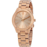  Shop Authentic Michael Kors Slim Runway Rose Gold Dial Rose Gold Steel Strap Watch for Women - MK3513 - Luxxuri