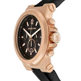  Shop Authentic Michael Kors Dylan Black Dial Black Rubber Strap Watch for Men - MK8184 - Luxxuri
