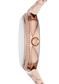  Shop Authentic Michael Kors Catlin Quartz Rose Gold Dial Rose Gold Steel Strap Watch For Women - MK3412 - Luxxuri