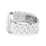  Shop Authentic Marc Jacobs Dress White Dial White Silicone Strap Watch for Women - MBM2502 - Luxxuri