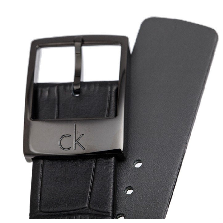  Shop Authentic Calvin Klein Post Minimal Chronograph Black Dial Black Leather Strap Watch for Men - K7627401 - Luxxuri