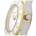  Shop Authentic Marc Jacobs Blade White Dial White Leather Strap Watch for Women - MBM1098 - Luxxuri