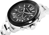  Shop Authentic Michael Kors Brecken Chronograph Black Dial Silver Steel Strap Watch For Men - MK8847 - Luxxuri