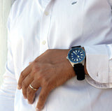  Shop Authentic Seiko Prospex Analogue Automatic Diver Blue Dial Black Rubber Strap Watch For Men - SPB053J1 - Luxxuri