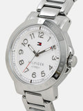  Shop Authentic Tommy Hilfiger White Dial Silver Steel Strap Watch for Women - 1781397 - Luxxuri