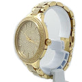  Shop Authentic Michael Kors Slim Runway Crystals Gold Dial Gold Steel Strap Watch for Women - MK3632 - Luxxuri
