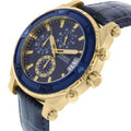  Shop Authentic Guess Pinnacle Chronograph Quartz Blue Dial Blue Leather Strap Watch For Men - W0673G2 - Luxxuri