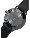  Shop Authentic Emporio Armani Modern Slim Analog Silver Dial Blue Leather Strap Watch For Men - AR11214 - Luxxuri