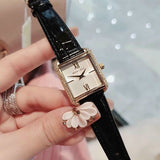  Shop Authentic Michael Kors Lake Quartz White Dial Black Leather Strap Watch For Women - MK2762 - Luxxuri