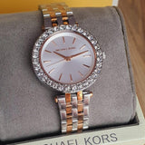  Shop Authentic Michael Kors Darci Quartz Silver Dial Two Tone Steel Strap Watch For Women - MK4515 - Luxxuri