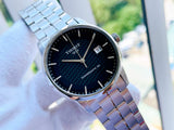  Shop Authentic Tissot Luxury Powermatic 80 Black Dial Silver Steel Strap Watch for Men - T086.407.11.201.02 - Luxxuri