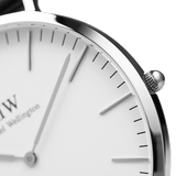  Shop Authentic Daniel Wellington Classic Glasgow White Dial Two Tone NATO Strap Unisex Watch - DW00100047 - Luxxuri